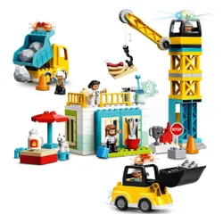 Конструктор Lego Duplo башенный кран и строительство (10933)