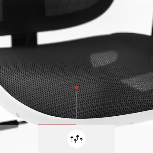 Fotel DIABLO CHAIRS V-Basic Biało-czarny