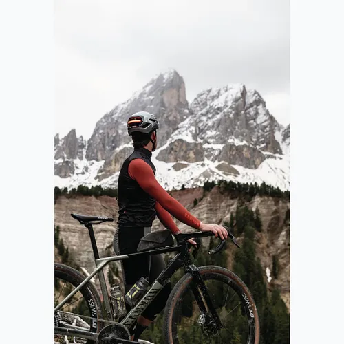 Kask rowerowy ABUS Taipan LED graphite silver