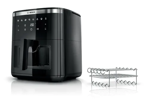 Air Fryer Frytkownica beztłuszczowa BOSCH Serie 6 MAF671B1 7.2l z 7 automatycznymi programami i okienkiem do podgląd potrawy