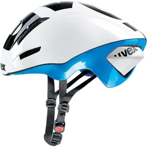 Kask rowerowy Uvex EDAreo biało-niebieski