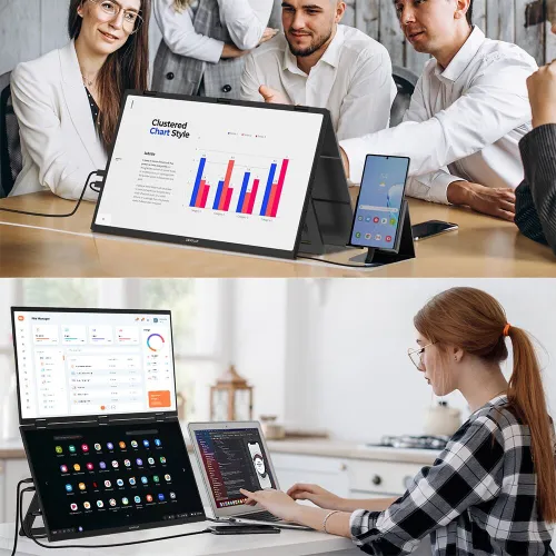 Monitor ZEUSLAP Z18W 18.5" 1920x1080px IPS 120Hz