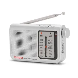 Radioodbiornik Aiwa RS-55/SL Radio FM Srebrny