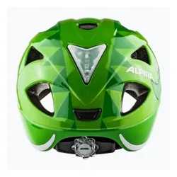 Kask rowerowy dziecięcy Alpina Ximo Flash green dino gloss