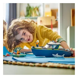 LEGO Klocki City 60456 Pościg łodzią policyjną
