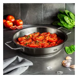 FISSLER Original Profi Collection 28 cm - patelnia ze stali nierdzewnej