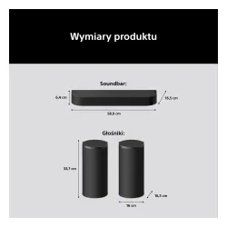 Soundbar Sony BRAVIA Theatre Trio HT-A8. 3.0.2 405W Wi-Fi Bluetooth AirPlay Dolby Atmos