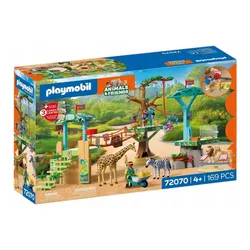 PLAYMOBIL Zoo 72070 Park wspinaczkowy w dziczy zestaw dla dzieci +4 lata
