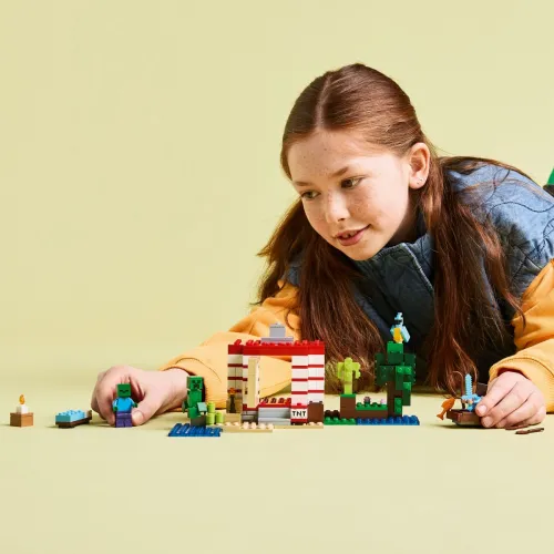 LEGO Klocki Minecraft 21275 Dom TNT w dżungli