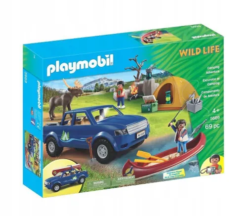 Playmobil 5669 пикап кемпинг