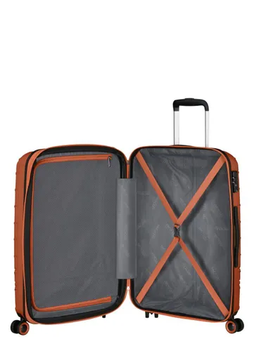 Walizka średnia poszerzana American Tourister Speedstar - copper orange