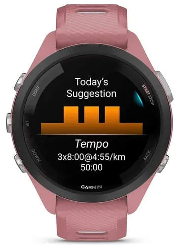 Zegarek sportowy GARMIN Forerunner 265S 42mm Jasnoróżowy