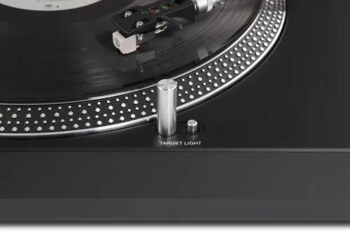 Gramofon TechniSat TECHNIPLAYER LP 300 Manualny Napęd bezpośredni Przedwzmacniacz Czarny