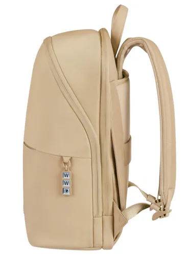 Рюкзак женский для ноутбука Samsonite 4Pack Round 14,1" - sand
