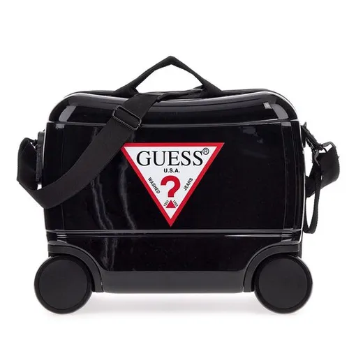 Маленький жесткий чемодан Guess H3gz04 WFGY0 JBLK