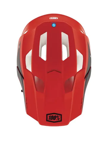 Kask enduro 100% Trajecta Helmet - cargo fluo red