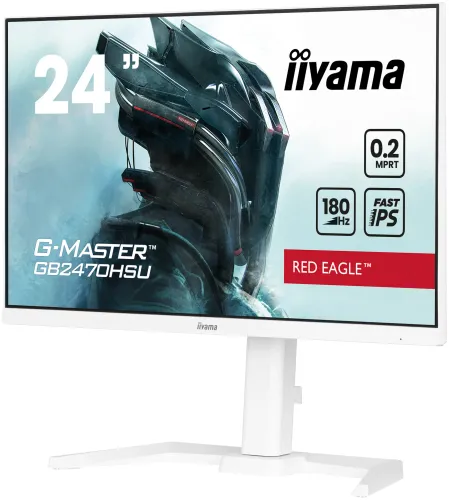 Monitor iiyama G-Master Red Eagle GB2470HSU-W6 23,8" Full HD Fast IPS 180Hz 0,2ms MPRT Gamingowy