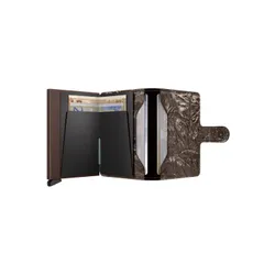 Secrid kompaktowy portfel z RFID Miniwallet Crunch - bronze