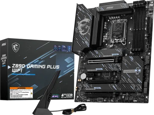 Płyta główna MSI Z890 Gaming Plus WiFi + Procesor INTEL Core Ultra 7-265KF