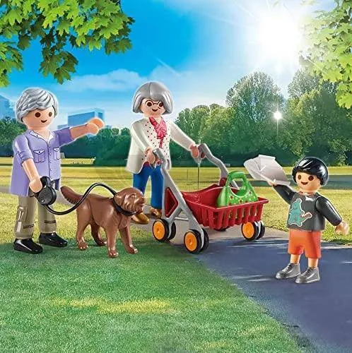 PLAYMOBIL City Life 70990 Dziadkowie z wnuczkiem