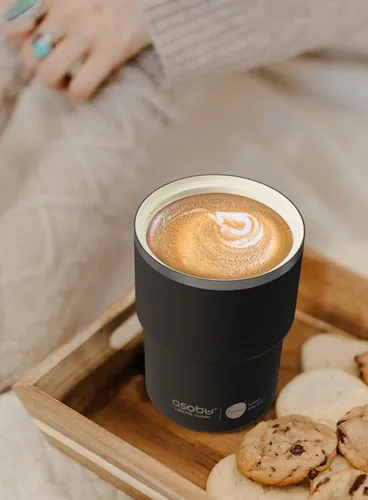 Kubek termiczny Asobu Coffee Express Tumbler 0,36 l - black