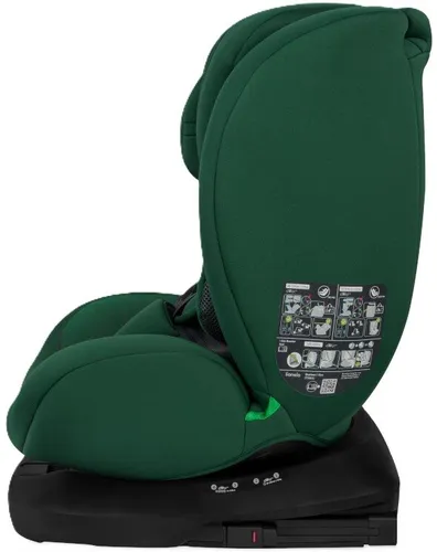 Fotelik samochodowy LIONELO Bastiaan i-Size 40-150 cm (0-36 kg) Zielony