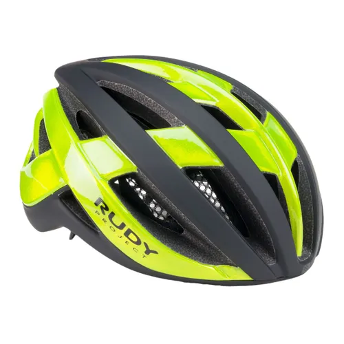 Kask rowerowy Rudy Project Venger Reflective Road yellow matte shiny