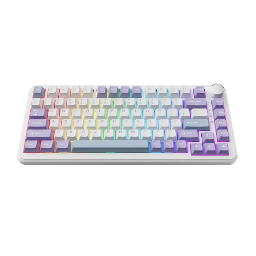 Klawiatura magnetyczna Ajazz AK820 MAX Biały