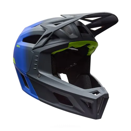 Kask rowerowy Bell Full-Air MIPS grid electric blue
