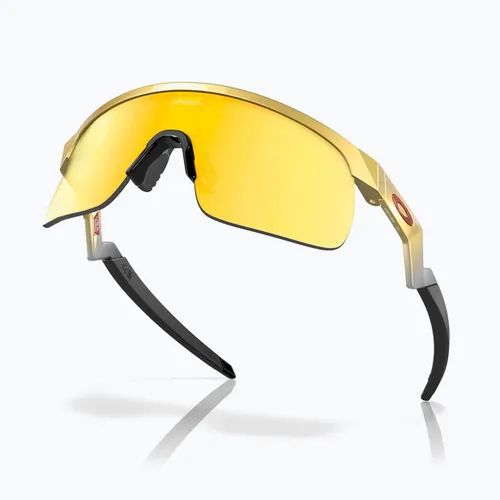 Okulary przeciwsłoneczne dziecięce Oakley Resistor gold/prizm 24k