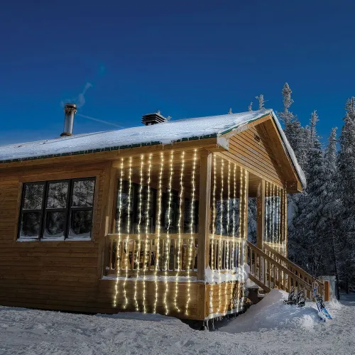 Kurtyna świetlna zewnętrzna 240 LED 2 m