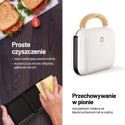 Opiekacz LAUBEN Maker 3w1 900WW