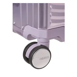 Walizka średnia American Tourister Soundbox Alu - stormy lilac