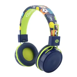 Słuchawki bezprzewodowe GoGEN HBTM 32BL Nauszne Bluetooth 4.2 Dla dzieci Niebieski