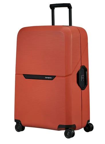 Большой чемодан Samsonite Magnum Eco-maple orange