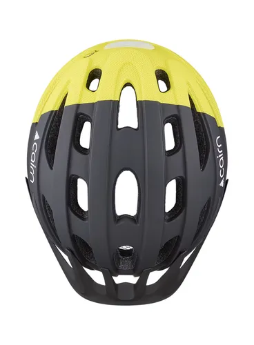 Kask rowerowy Cairn Fusion - mat black neon yellow