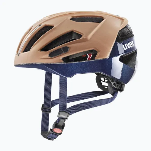 Kask rowerowy UVEX Gravel X hazel/deep space matt