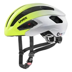 Kask rowerowy Uvex Rise CC Tocsen żółto-srebrny