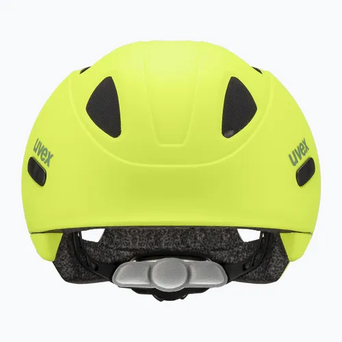 Kask rowerowy dziecięcy UVEX Oyo Jr neon yellow/moss green matt