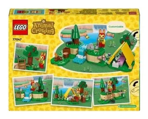 LEGO Animal Crossing 77047 открытый забавный Кролик