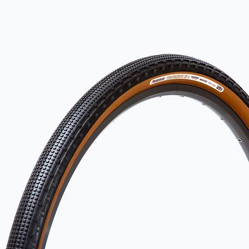 Opona rowerowa Panaracer GravelKing SK+ 700 x 50C czarny/brązowy