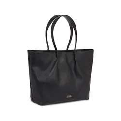 Сумка Tommy Hilfiger Crest Leather Tote AW0AW15230 Black BDS