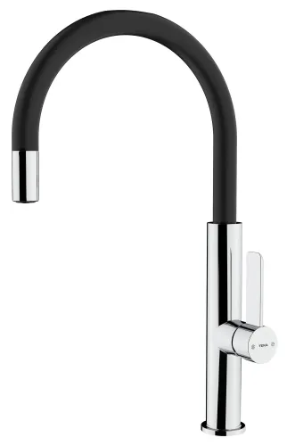 Bateria Teka FOT 995 Chrom/Czarny Mosiądz/Chrom