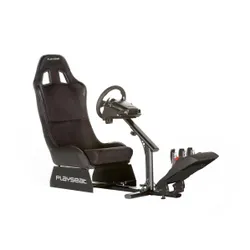 Fotel Playseat Evolution Wyścigowy Tkanina do 122kg Czarny