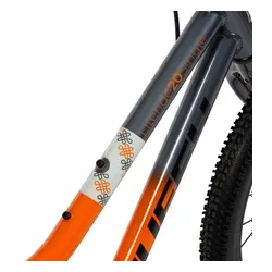 Rower dziecięcy HUFFY Literide Kids 20 cali dla chłopca Pomarańczowo-grafitowy