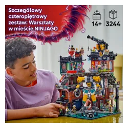 LEGO 71837 NINJAGO Warsztaty w mieście NINJAGO
