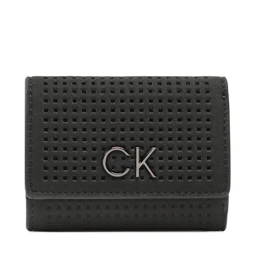 Женский кошелек Calvin Klein Re-Lock Trifold Xxs Perf K60K610662 BAX