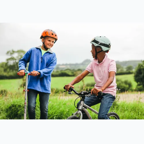 Kask rowerowy dziecięcy Hornit Military mint