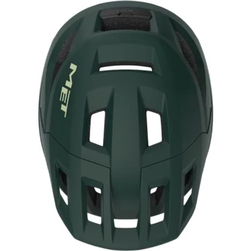 Kask rowerowy MET Shelter MIPS zielony