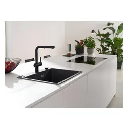 Bateria FRANKE Active L Pull-out spray 115.0653.382 Czarny mat